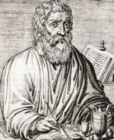 Hipócrates- Galeno 400 a.C