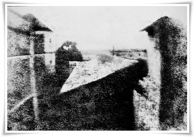 The first photograph of indefinite duration