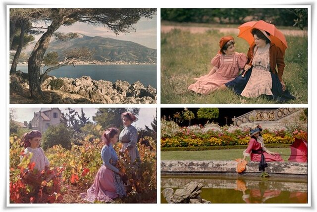 Autochromes of the Lumière brother