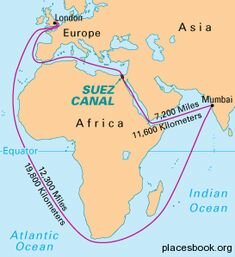 IL CANALE DI SUEZ