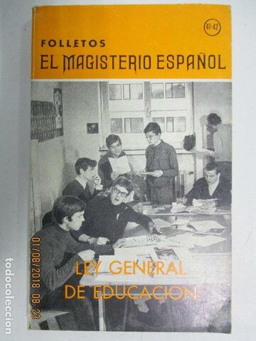 Ley General de Educación.