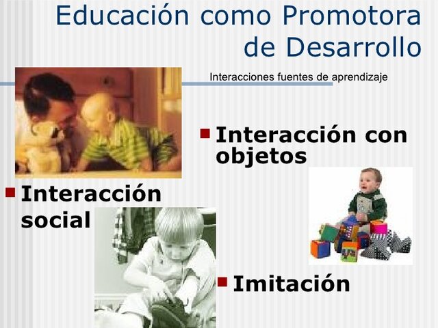 EDUCACIÓN COMO PROMOTORA DEL DESARROLLO