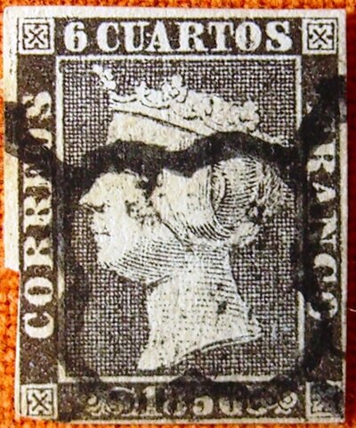 Emisión de los primeros sellos postales