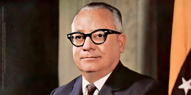 Rómulo Betancourt, presidente en Venezuela