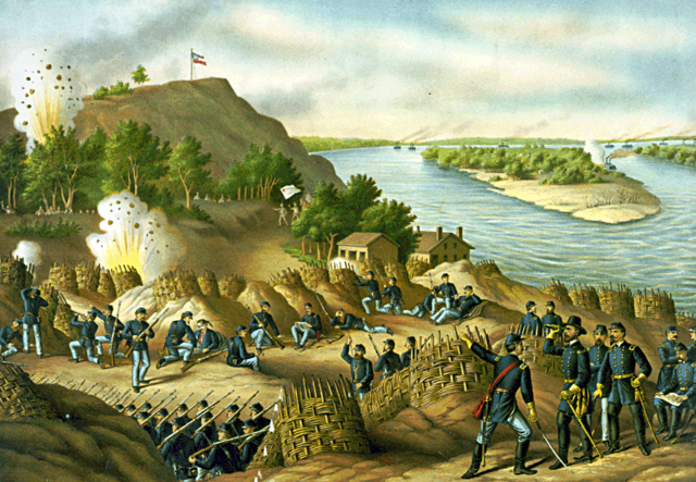 Confederates surrender at Vicksburg