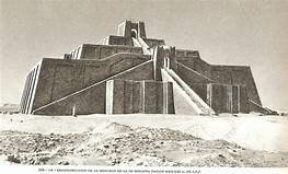 Los sumerios construyen templos llamados zigurats para adorar a sus dioses