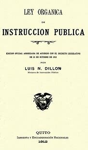 Se promulgó la Ley Orgánica de Instrucción Pública.