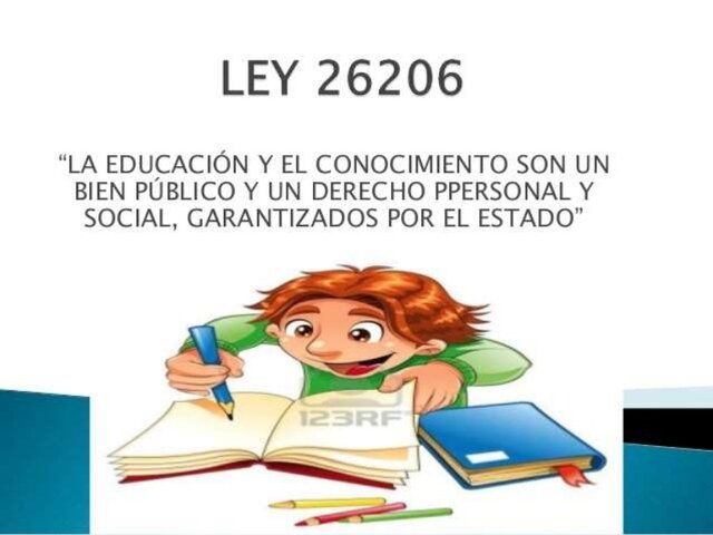 LEY DE EDUCACIÓN 26.206