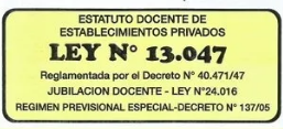 Ley 13047.