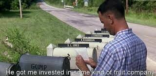 Lieutenant Dan could have invested Forrest's money in Apple Computer