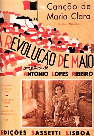 Filmagem do filme "A Revolução de Maio"
