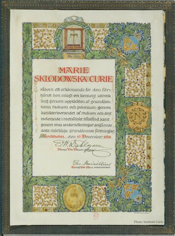 2nd Nobel prize, In Chemistry