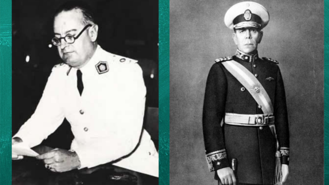 Eduardo Avalos se reúne con el Presidente Edelmiro Farrell.