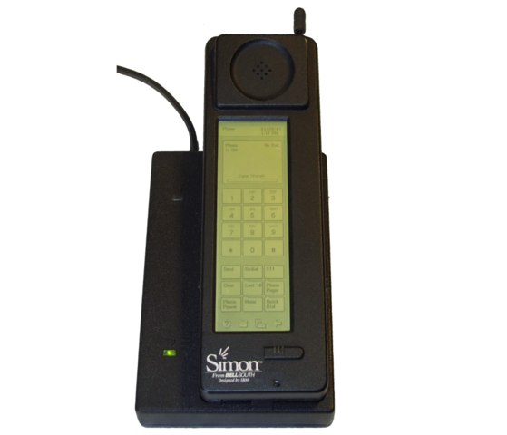 El primer teléfono táctil