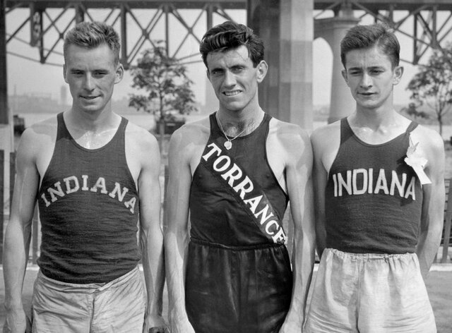 Louie Runs in the Olympics