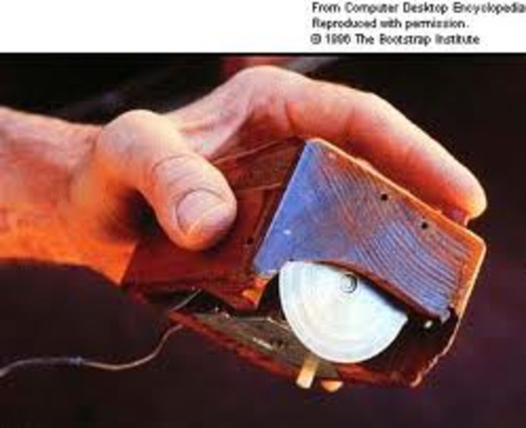 Computer mouse invented by  Douglas Engelbart