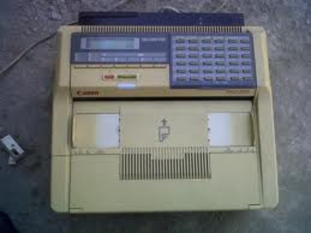 Fax Machine in Japan