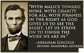 Lincoln’s Second Inaugural Address