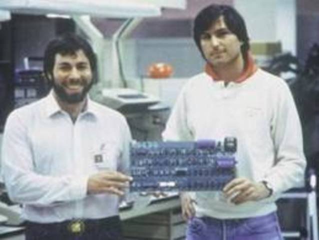 Apple Computer Company is formed by Steve Jobs and Steve Wozniak