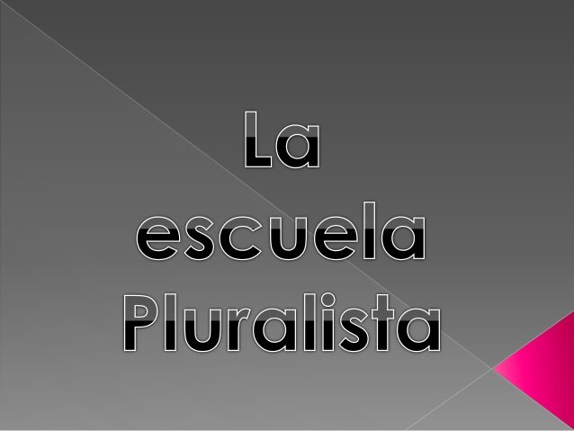 Filosofía Pluralista