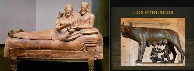 Escultura etrusca y romana