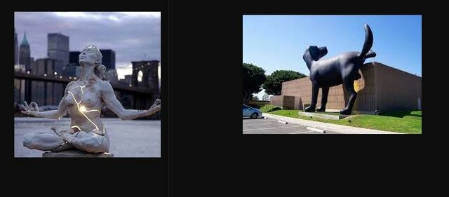 Escultura contemporánea