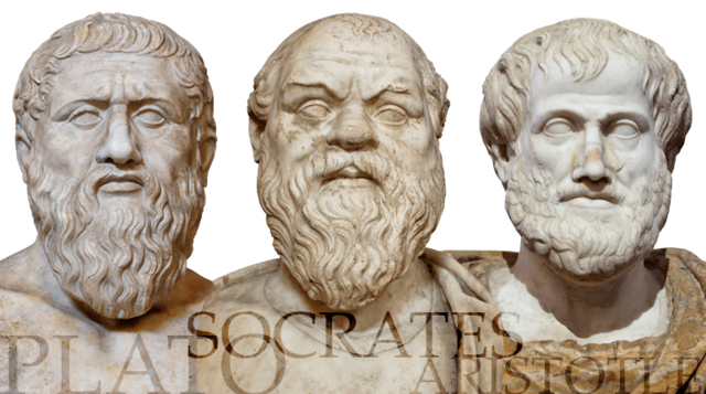 Socrates, Plato and Aristoteles