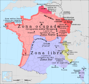Ocupación de Francia por las Fuerzas del Eje (1940-1944)