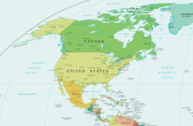 La señalización del Norte de América comienza a adoptar los símbolos y signos internacionales en su sistema.
