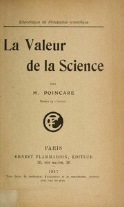 The Value of Science