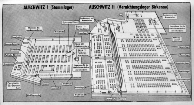 Birkenau and Monowitz