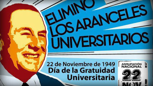 Decreto Ley 29.337 Suspende el cobro de aranceles universitarios.