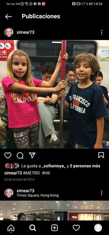 Je suis allée en Chine pour mon anniversaire avec mes parents et ma sœur.