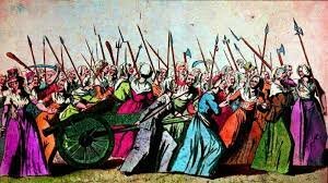 le donne marciarono armate su Versailles