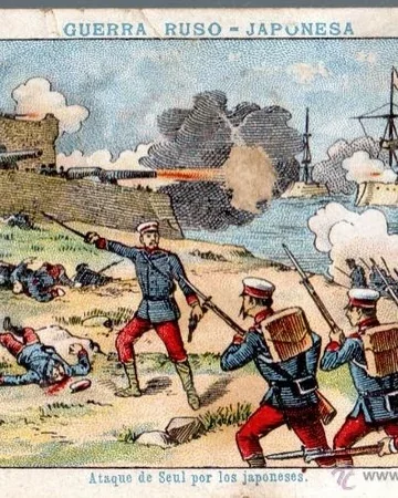 1904, Rusia entra en la guerra ruso-japonesa