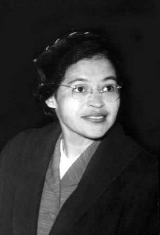 rosa parks arrested for not giving up her seat