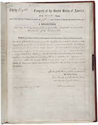 13th amendment