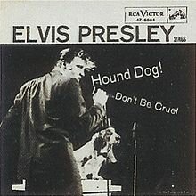 Elvis released "Hound Dog"