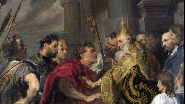 Se declara el cristianismo religión oficial del imperio