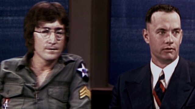 John Lenon’s first appearance on the Dick Cavett Talk Show