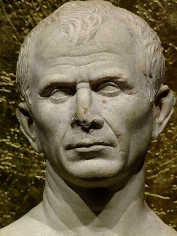 Exposición del cuerpo de Julio Cesar