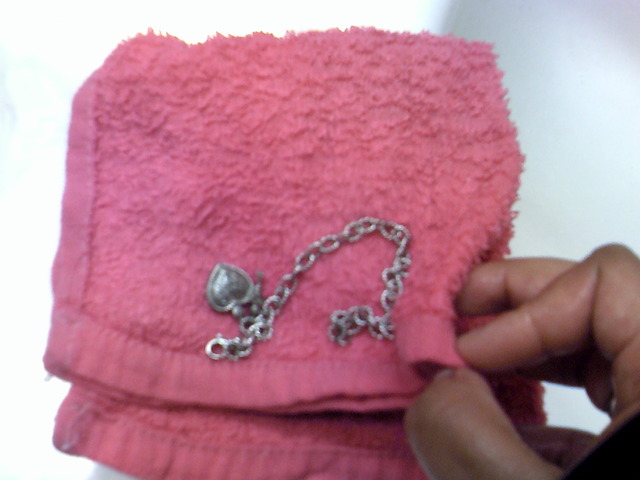 Dry of with a soft cloth