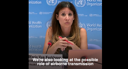 WHO Announces COVID-19 Can Be Airborne