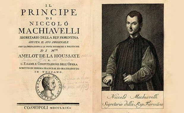 Pubblicazione del "Il principe" di Niccolò Macchiavelli