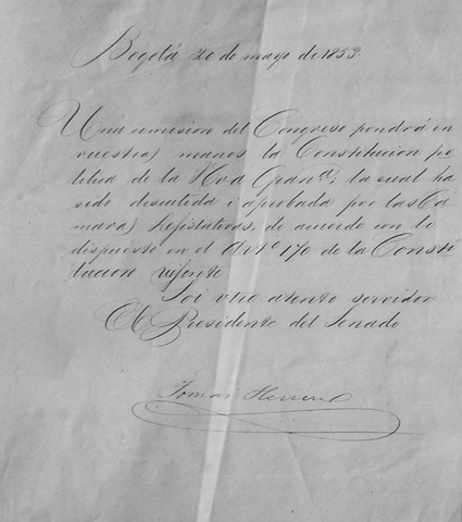 Constitución de 1853