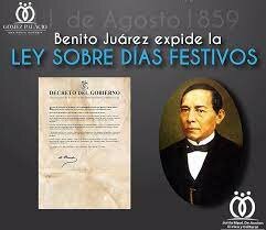 Ley de días festivos.