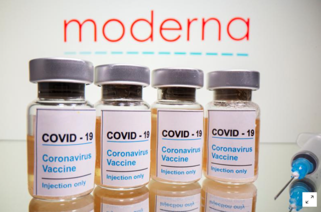 Moderna raises 2021 vaccine output forecast to at least 600 million doses
