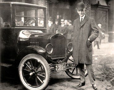 Henry Ford introduces the model T car