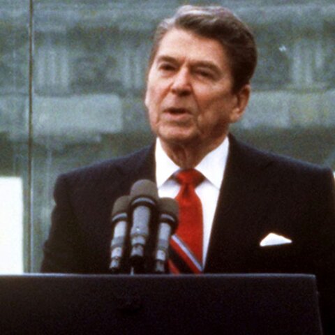 Ronald Reagan is elected the 40th president