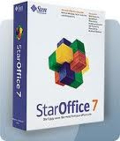 Se empieza a escribir StarOffice.